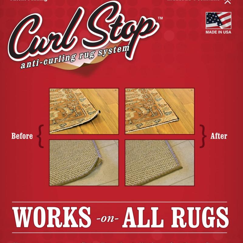 Curl Stop Rug AntiCurling System Sisal Rugs Direct